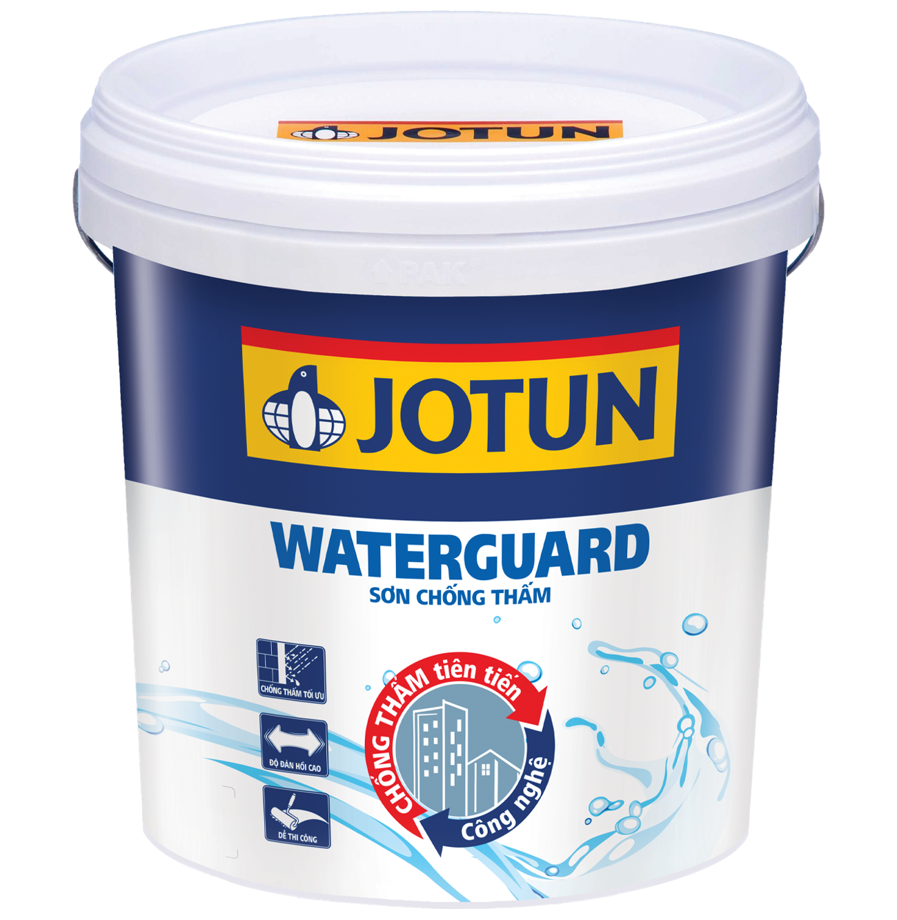 Sơn Chống Thấm Jotun WaterGuard – Bảo Vệ Tường Trước Nắng Mưa & Ẩm Mốc