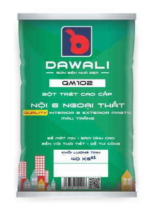 Bột trét nội ngoại thất cao cấp Dawali QM102