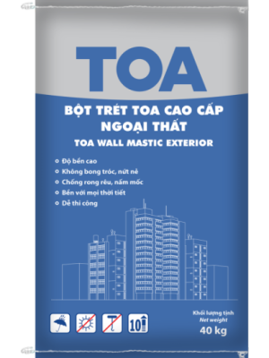 Bột trét cao cấp TOA Wall Mastic Ngoại thất