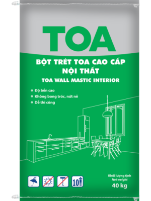 Bột trét cao cấp TOA Wall Mastic Nội thất