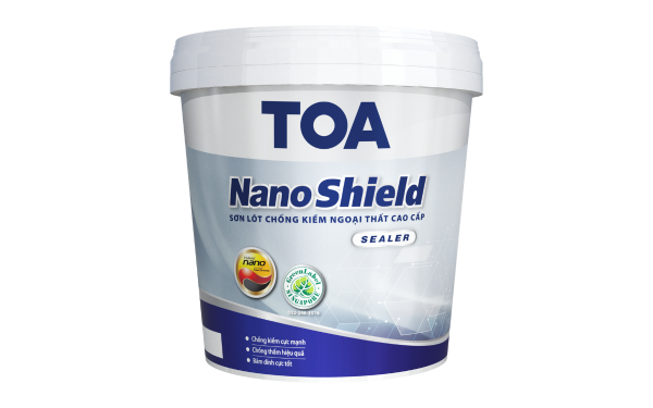 Sơn lót chống kiềm ngoại thất cao cấp TOA Nanoshield Sealer