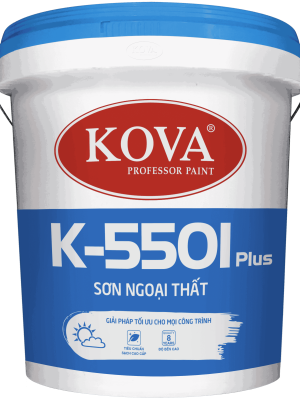 Sơn ngoại thất cao cấp KOVA K-5501 Plus - Bán Bóng