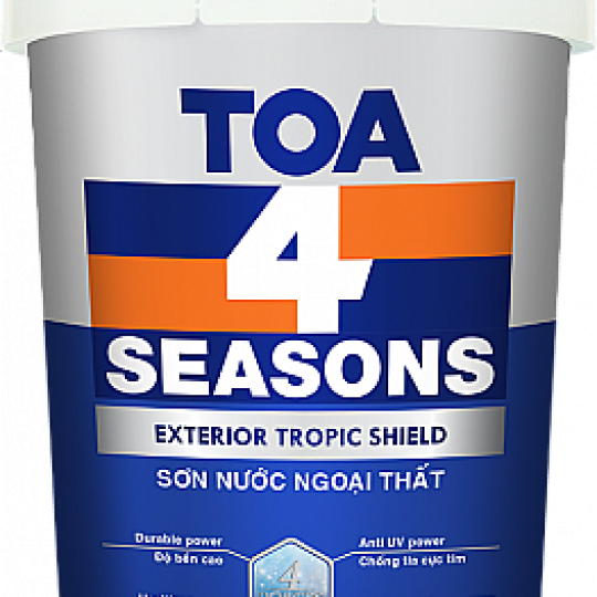 Sơn nước ngoại thất TOA 4 Seasons Exterior Tropic Shield