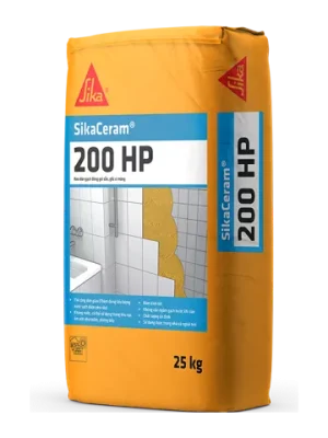 SikaCeram 200 HP – Keo dán gạch cao cấp, gốc xi măng polymer cải tiến