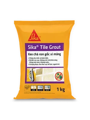 Keo Chà Ron Sika Tile Grout – Gốc Xi Măng, Chống Thấm, Dễ Thi Công
