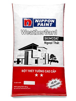 Skimcoat WeatherGard – Bột Trét Ngoại Thất Cao Cấp, Bảo Vệ Tường Hoàn Hảo