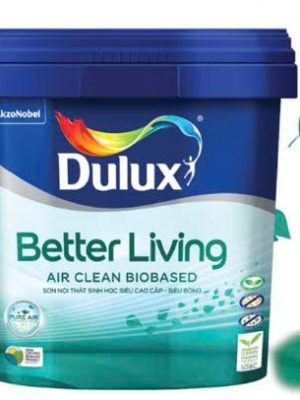 Sơn Nội Thất Sinh Học Cao Cấp Dulux Better Living Air Clean C986B – Siêu Bóng