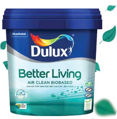 Sơn Nội Thất Sinh Học Cao Cấp Dulux Better Living Air Clean C986B – Siêu Bóng