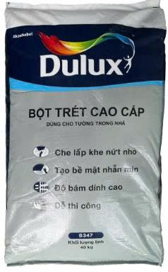 Bột Trét Tường Cao Cấp Trong Nhà Dulux B347 – Nền Hoàn Hảo Cho Sơn Nội Thất