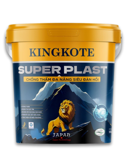 SUPER PLAST – Chống thấm đa năng thân thiện môi trường, dẻo dai & đàn hồi cao