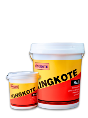KINGKOTE NO.3 – Chống thấm gốc nước trộn xi măng, đàn hồi cao, bảo vệ bê tông