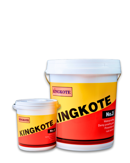 KINGKOTE NO.3 – Chống thấm gốc nước trộn xi măng, đàn hồi cao, bảo vệ bê tông